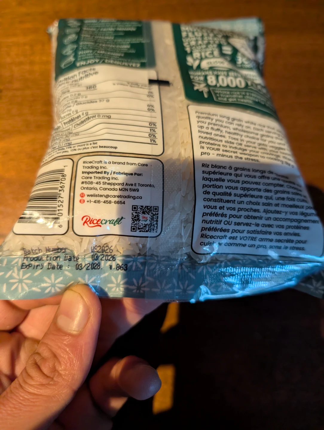 Ricecraft Premium Long Grain Rice 500g - photo 2