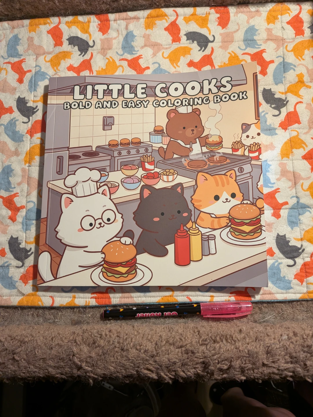 Little Cooks Bold and Easy Coloring Book