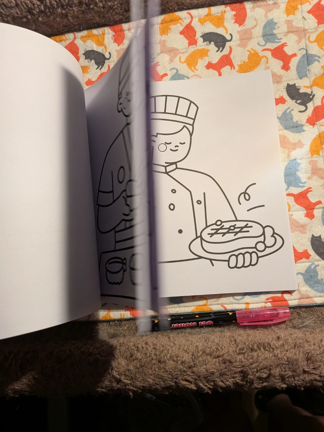Little Cooks Bold and Easy Coloring Book - photo 3
