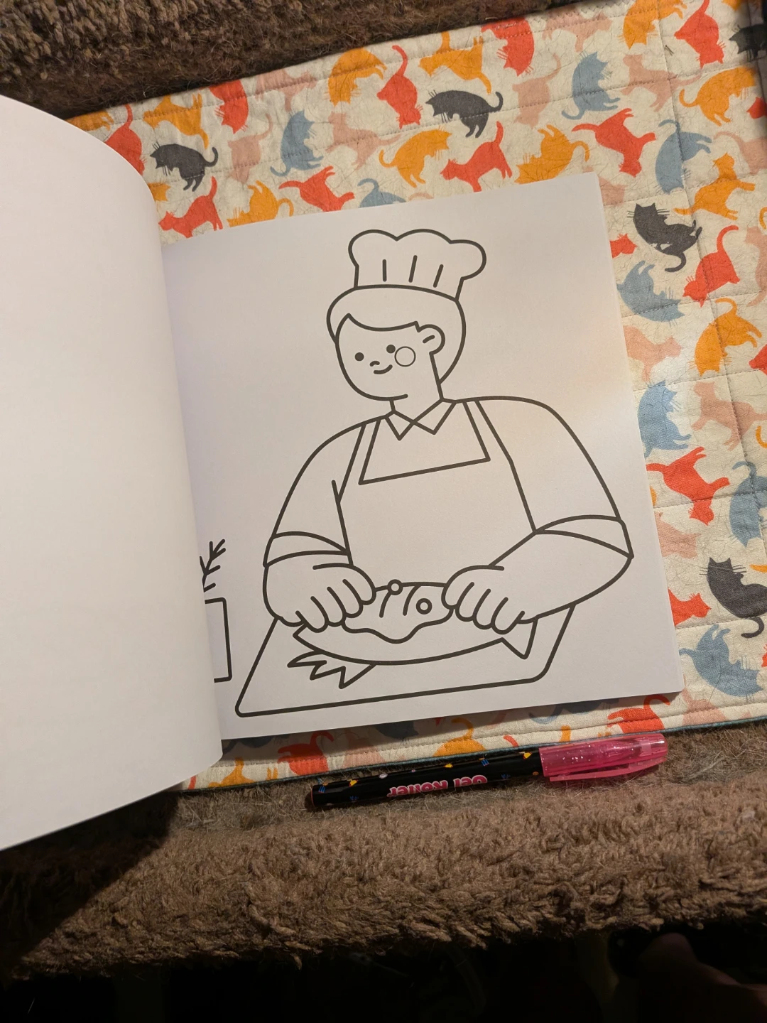 Little Cooks Bold and Easy Coloring Book - photo 4
