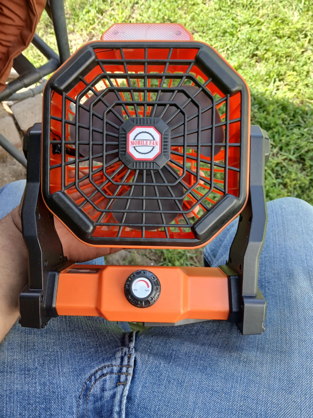 Mobile Fan Two-in-One Fan/Light X20 Orange - photo 5