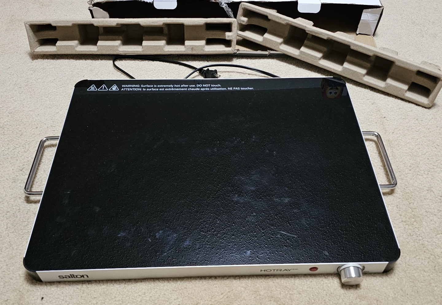 Salton HOTRAY XL Warming Tray - photo 3
