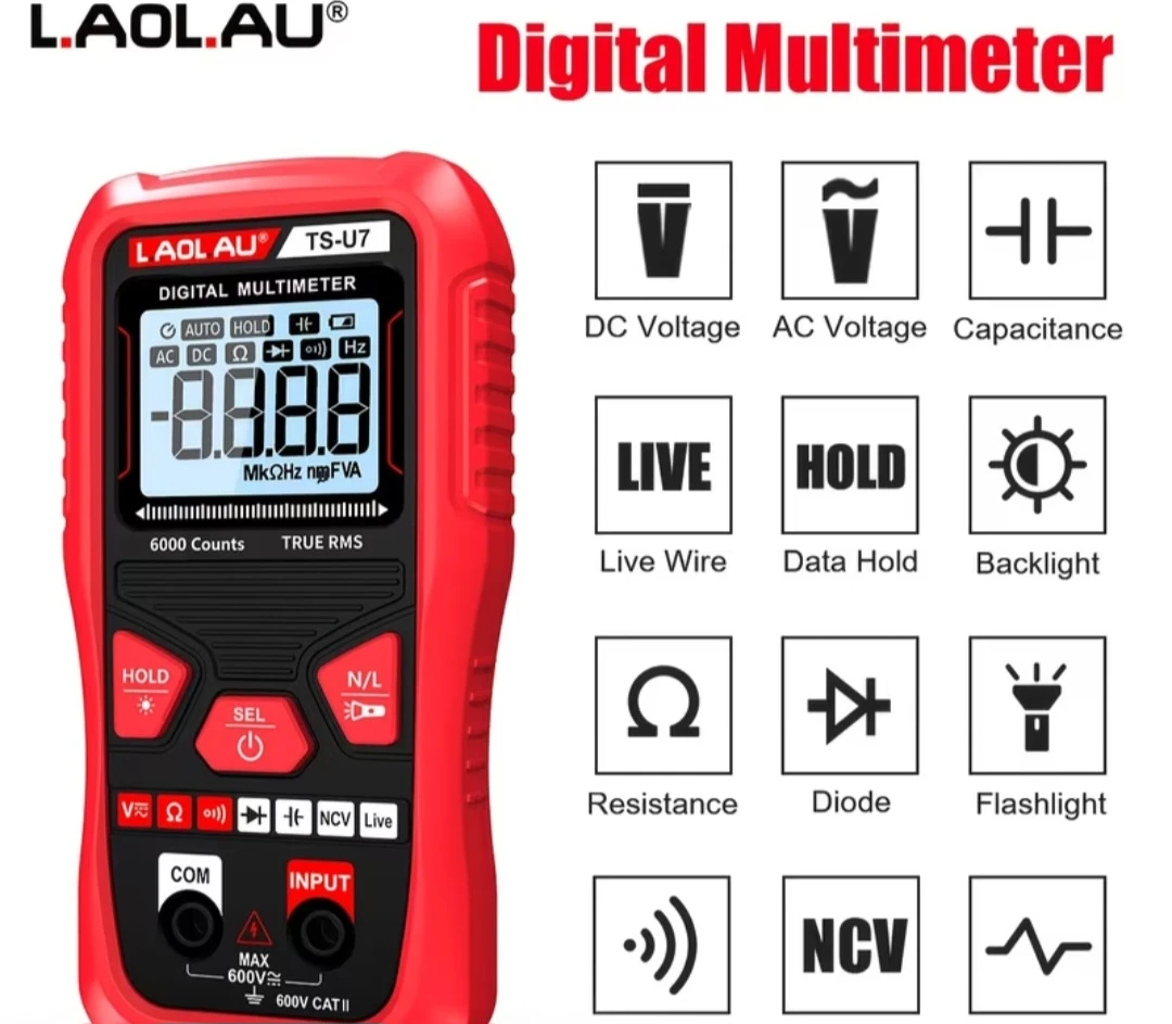 L.AOL.AU Smart Digital Multimeter TS-U7 - photo 4