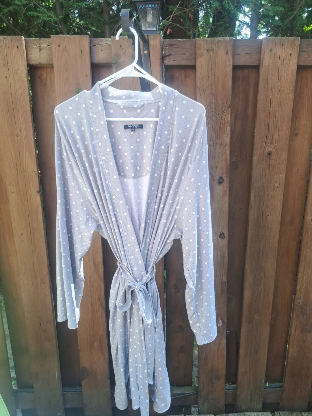 George Women's Polka Dot Robe