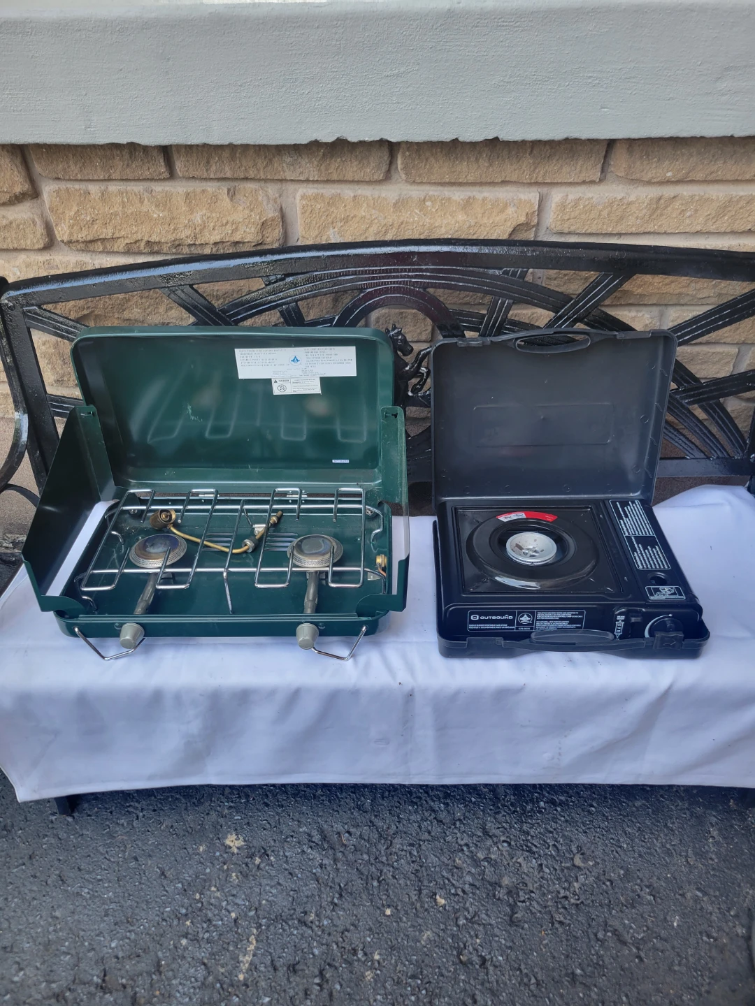 Coleman 2-Burner Propane Stove & Portable Butane Stove