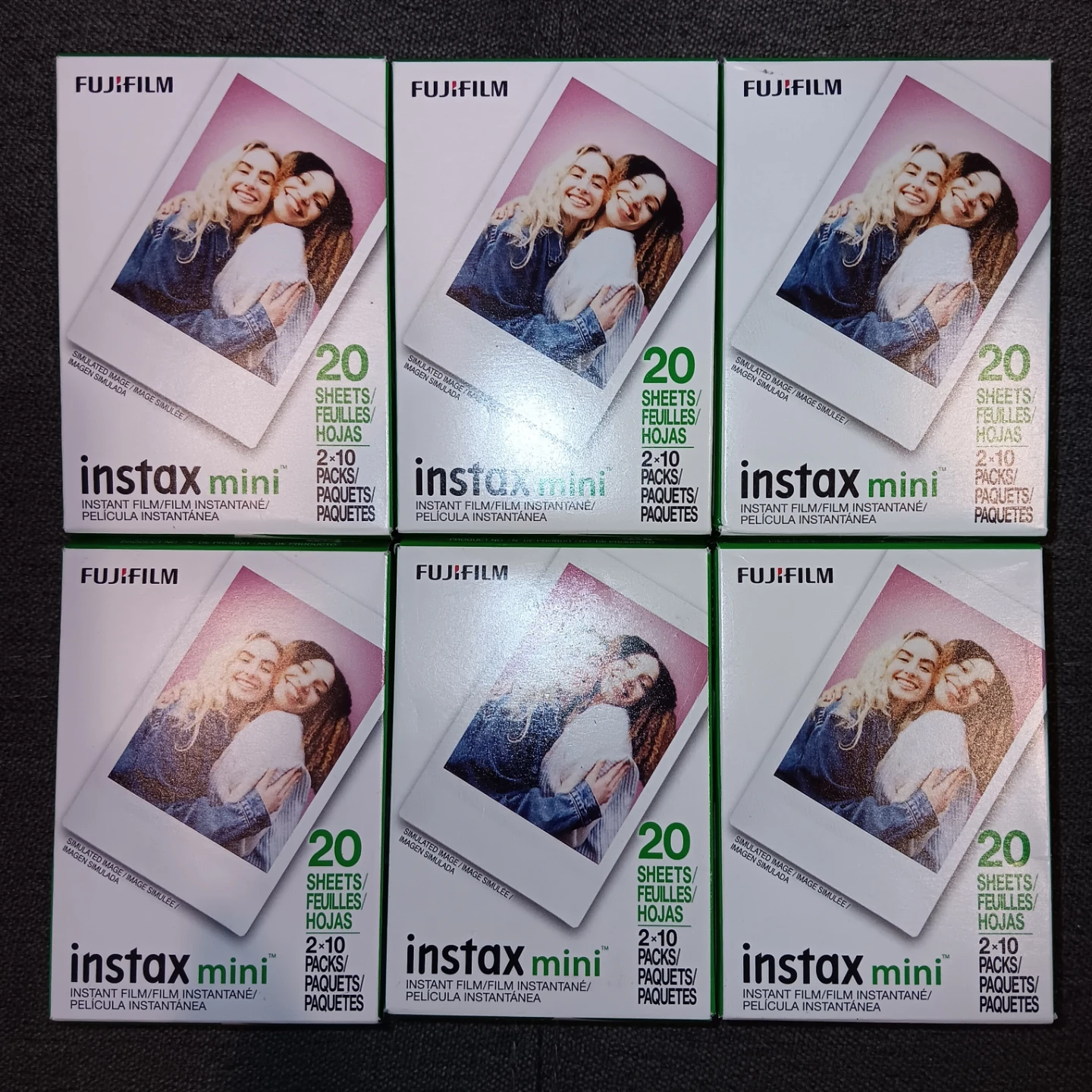 Fujifilm Instax Mini Instant Film 6 x 20-Sheet Packs