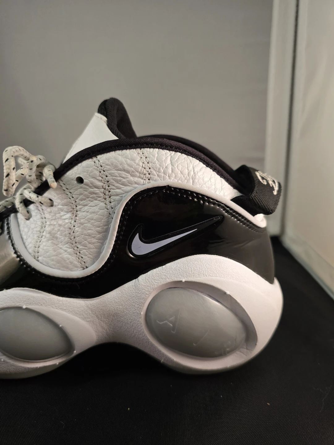 Nike Air Zoom Flight 95 "Black Patent / Football Grey - photo 2