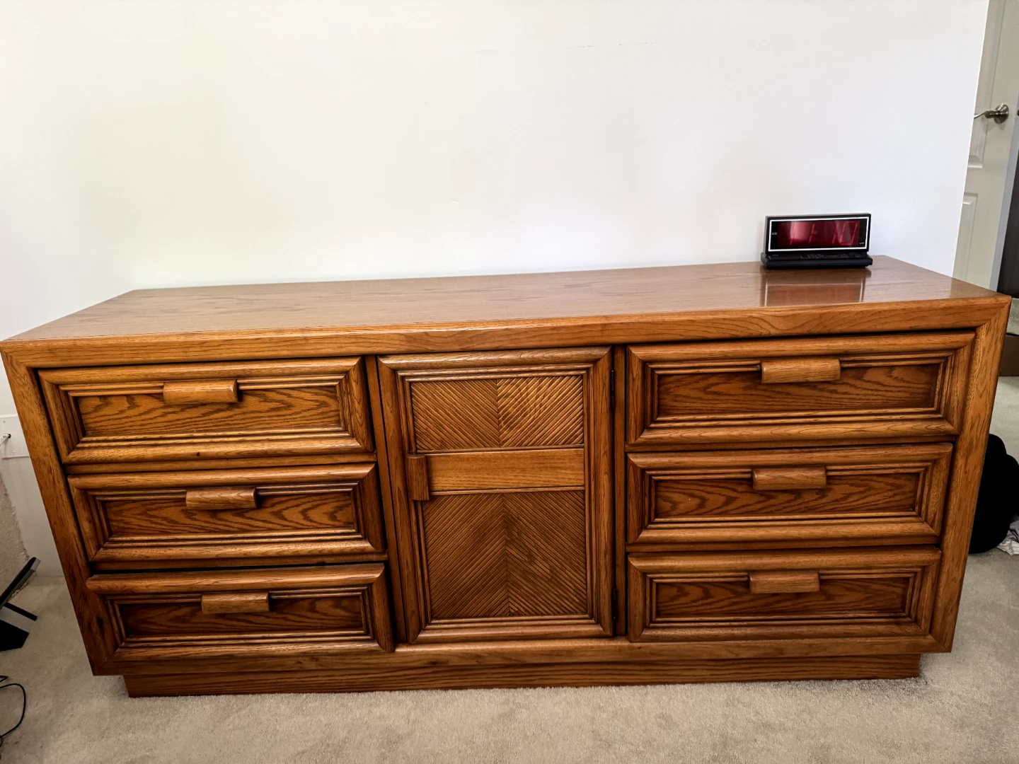 Wooden Dresser with 9 Drawers - photo 2