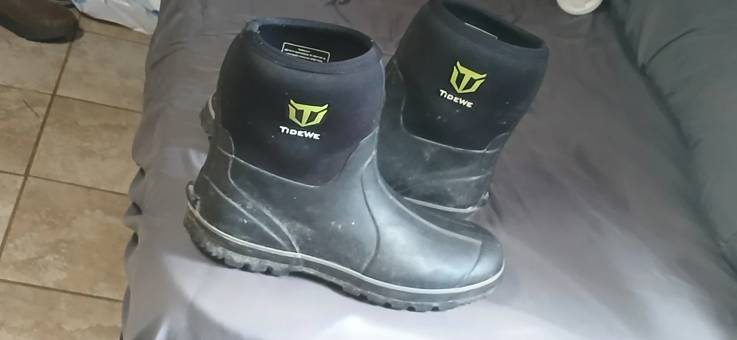 TIDEWE Steel Shank Waterproof Boots Size 13 - photo 4