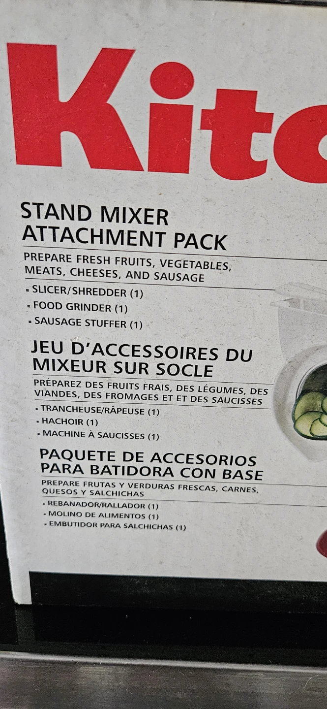 Kitchen Aid Stand Mixer Attachment pack - photo 2