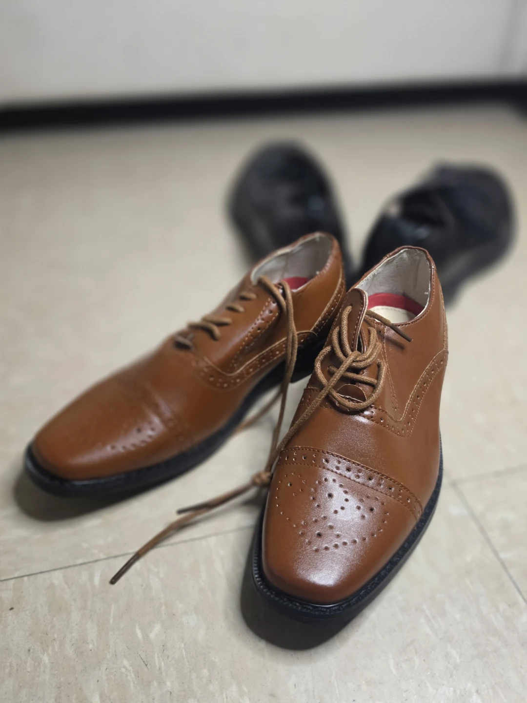 Brown and Black Dress Shoes - photo 3