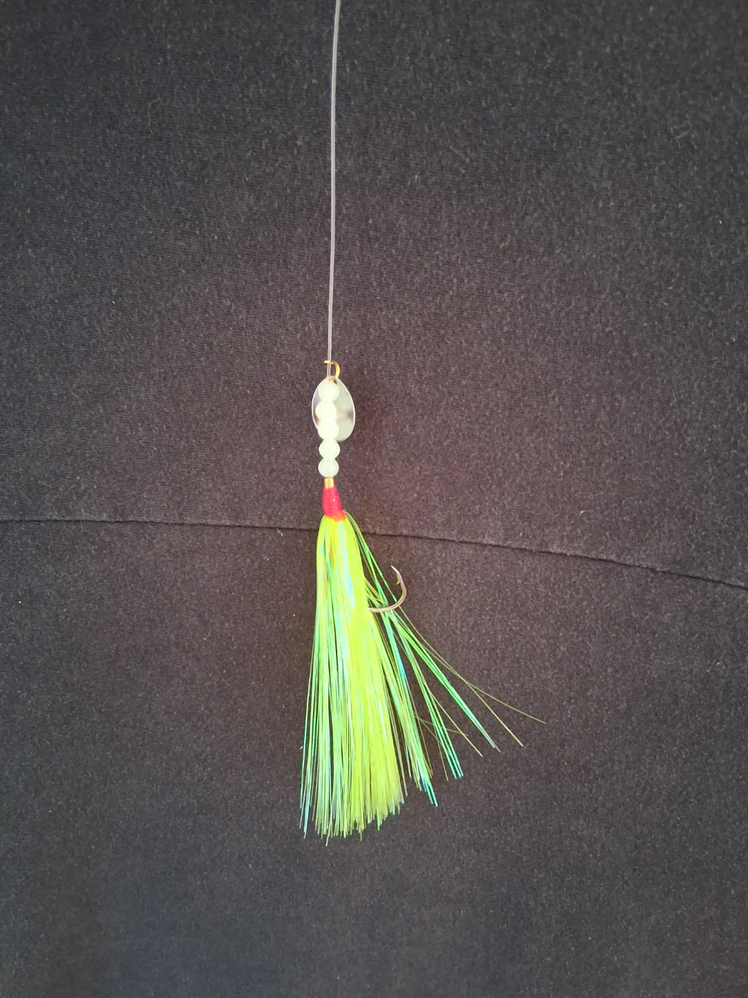Spinner rig with bucktail fishing lure - photo 3
