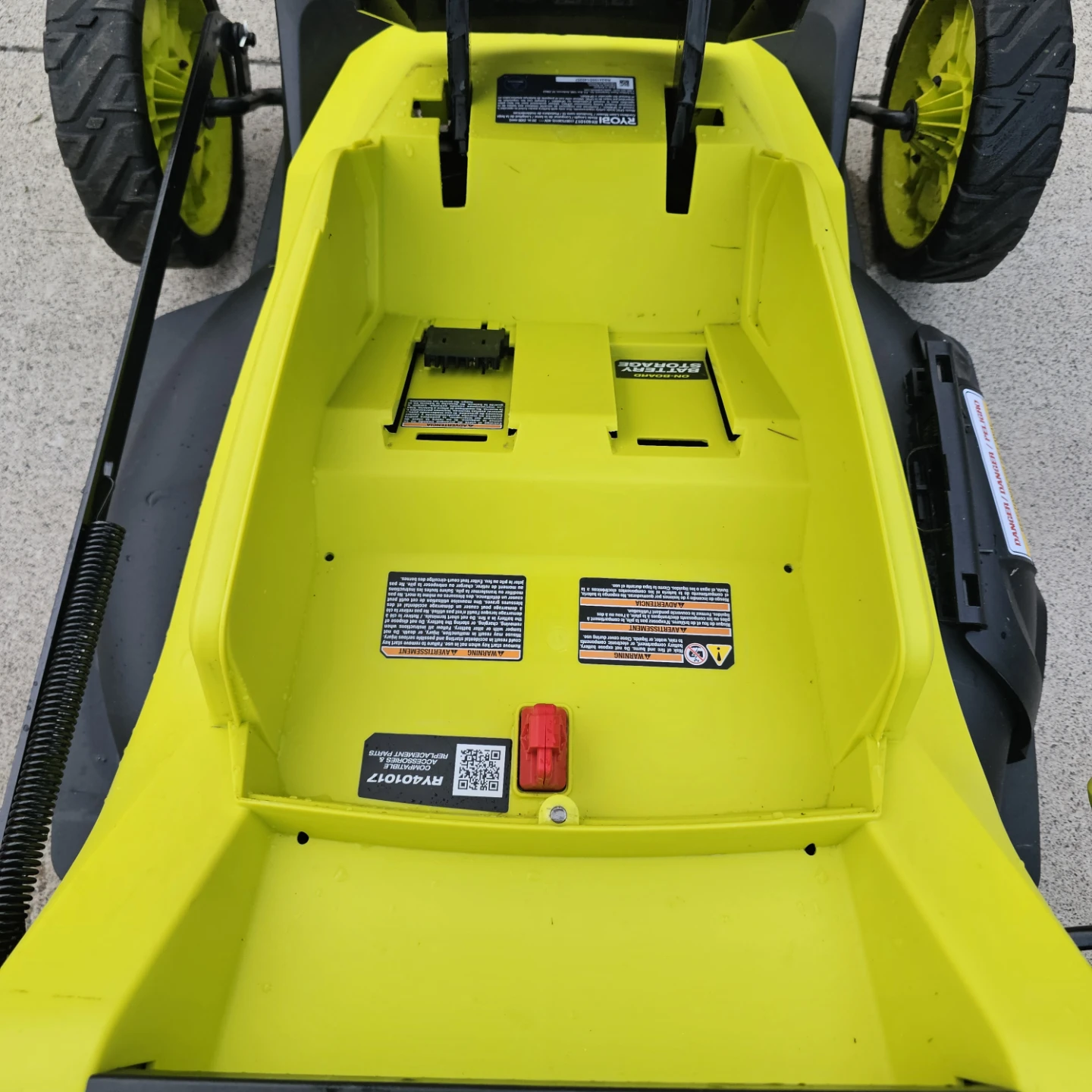 Ryobi 40V HP Brushless 20" Push Lawn Mower - photo 4