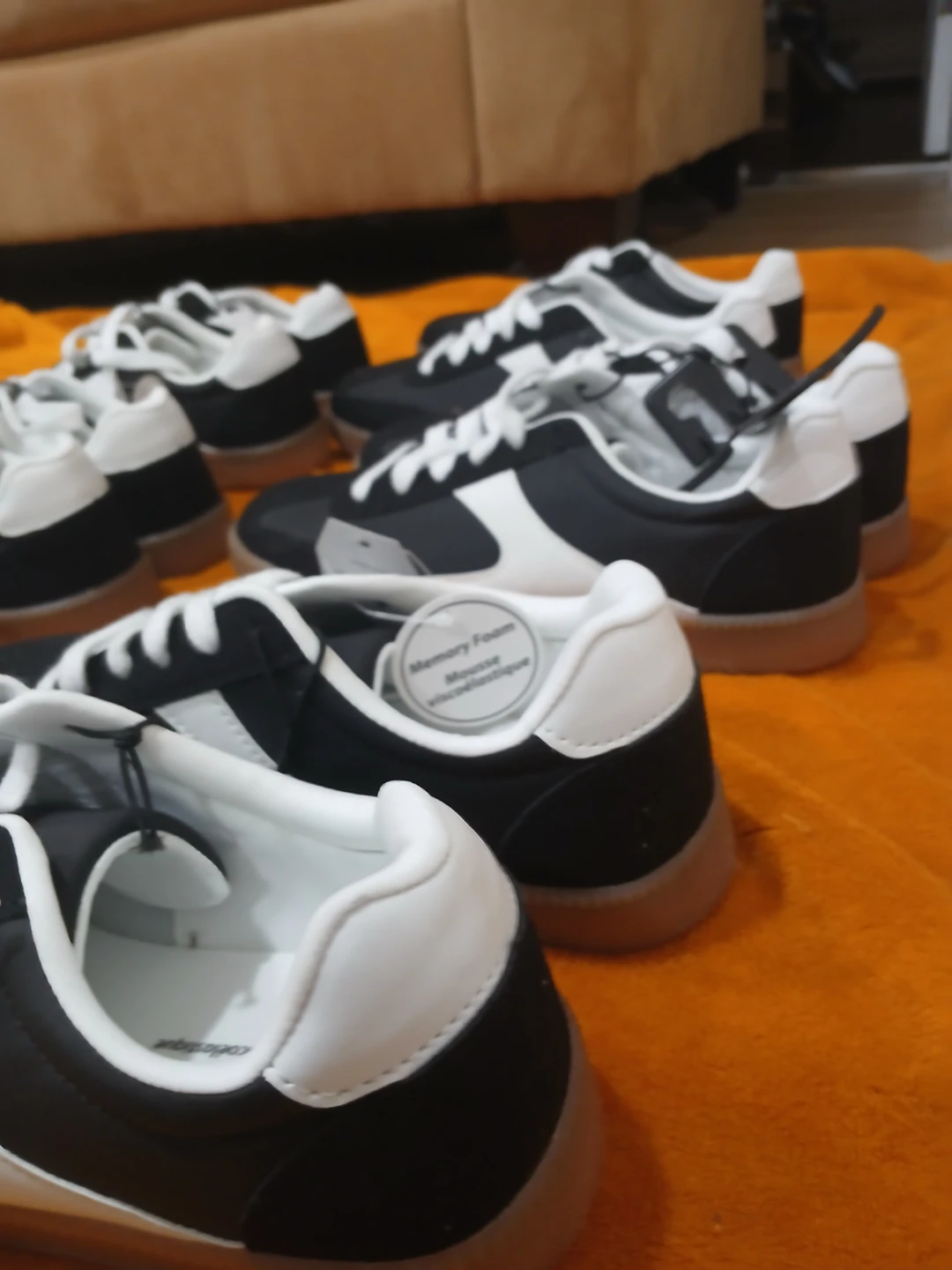 Black and White Sneakers - photo 3