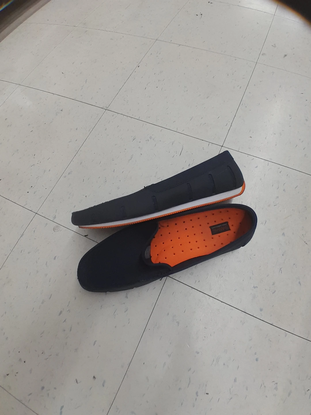 Navy Blue Loafers Original  Swim  Men's Size 10.5 - photo 2