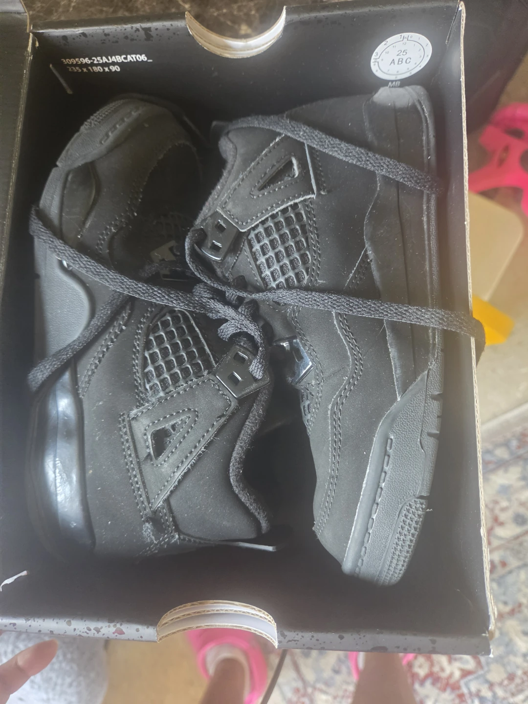 Jordan 4 Retro TD Black Cat