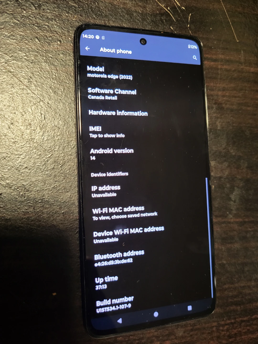 Motorola Edge (2022) Smartphone - photo 3