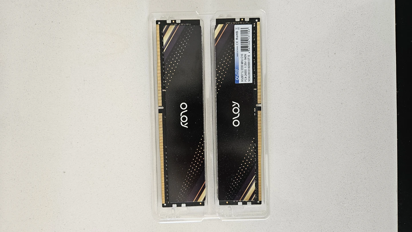2x 8gb(total 16gb) OLOy DDR4 RAM Modules - photo 2