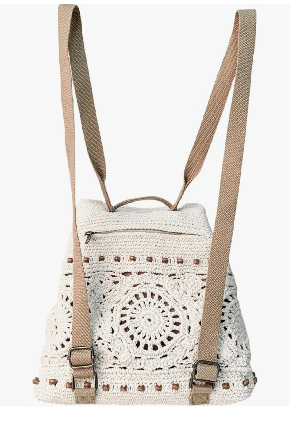 Crocheted Boho Backpack - photo 2
