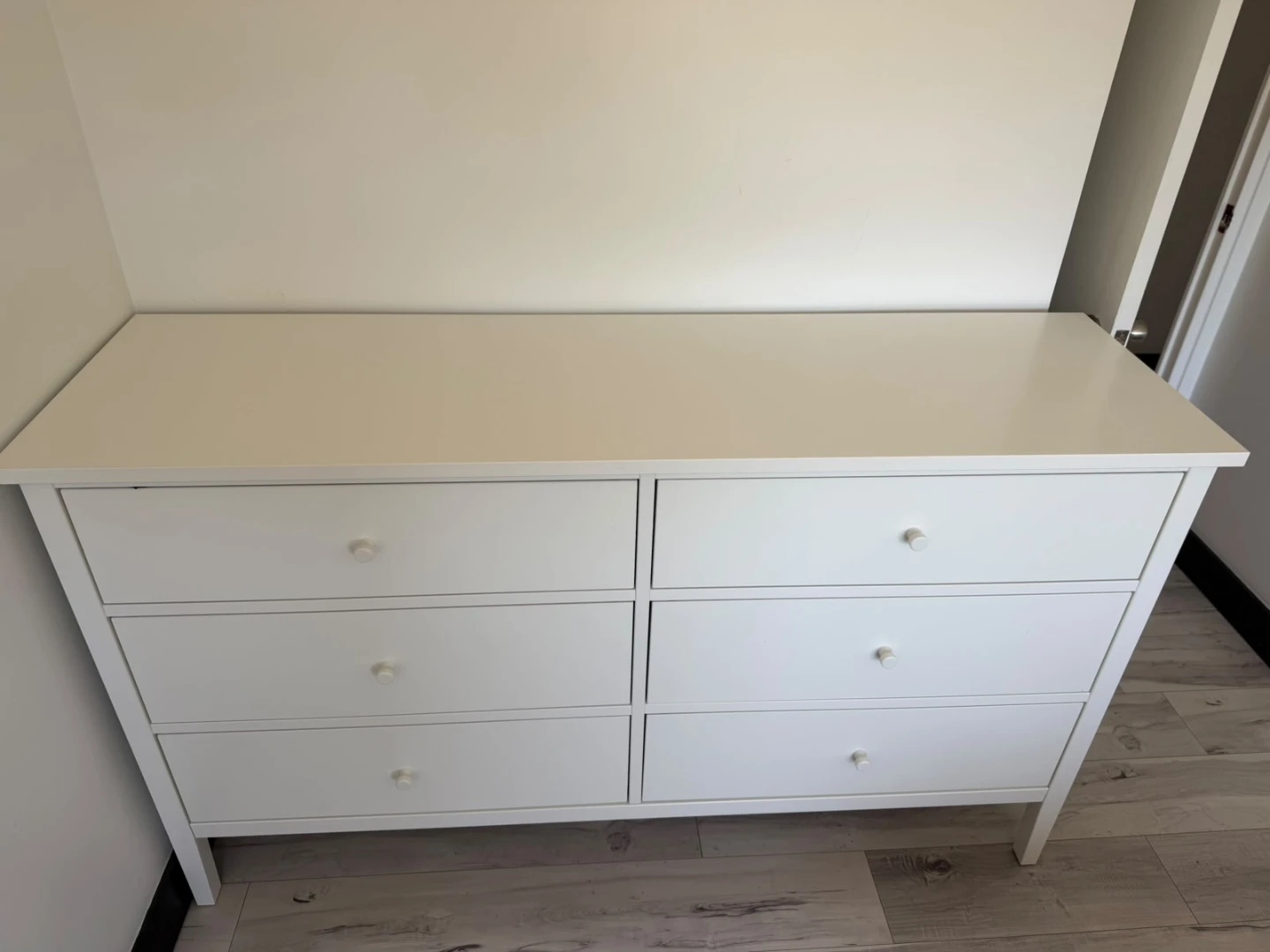 IKEA GULLABERG 6-Drawer DRESSER White - photo 2