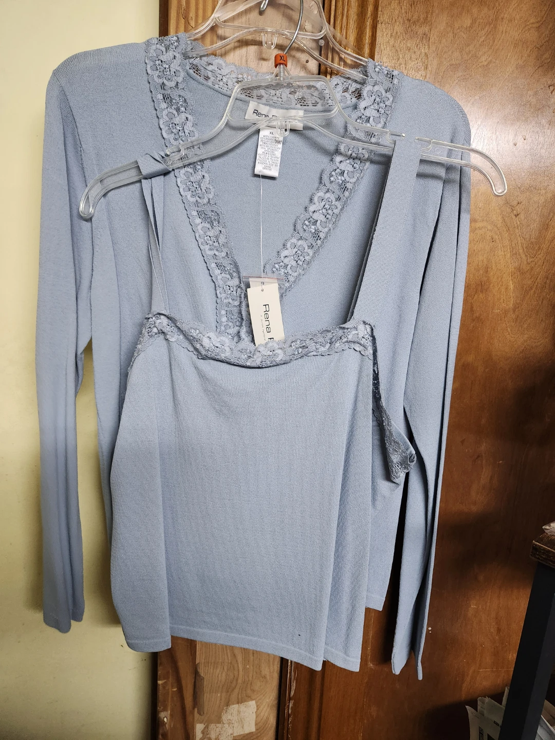 Rene Rowan Women's 3-Piece Blue Sweater Set - photo 3