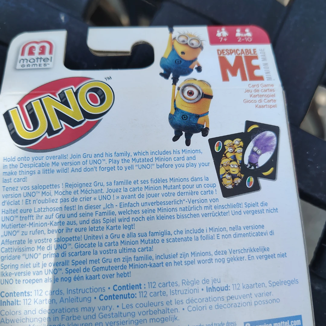 UNO Despicable Me Card Game - photo 2