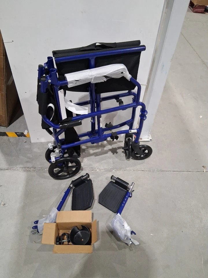 Medline Ultra Lightweight Transport Wheelchair