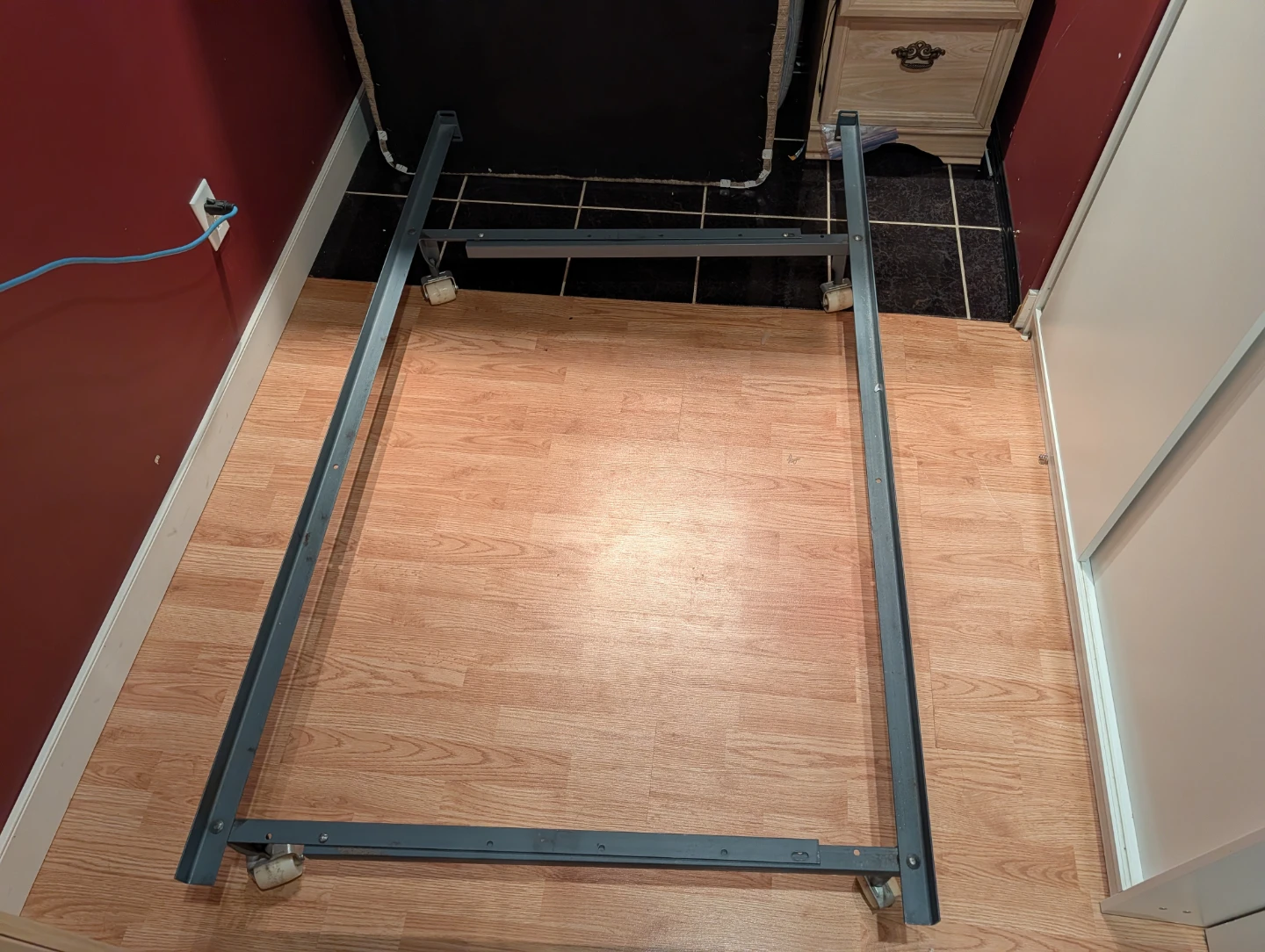IKEA Hovag Mattress with Bed Frame - photo 4