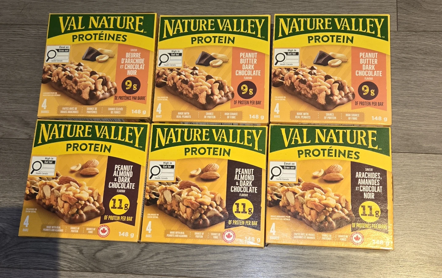 Nature Valley Protein Bars - 6 boxes