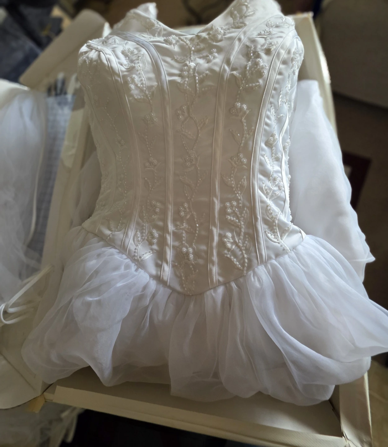 White Wedding Dress - photo 2