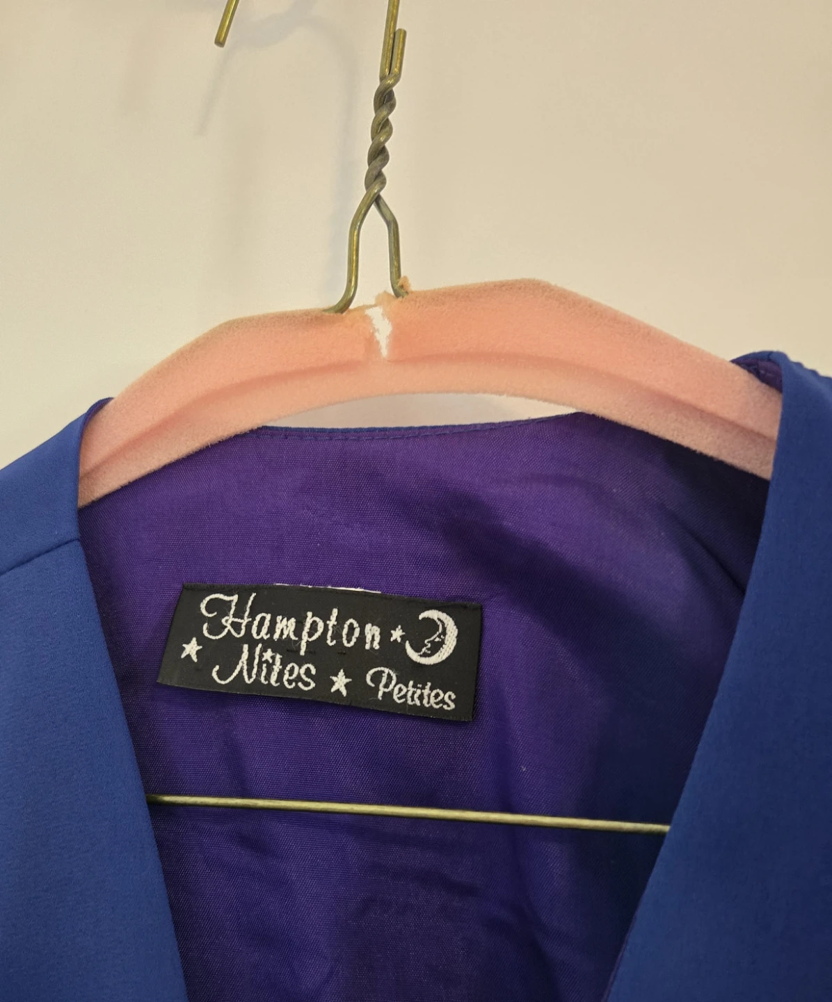 Hampton Nites Petites Blue Dress and Bolero Set - photo 3