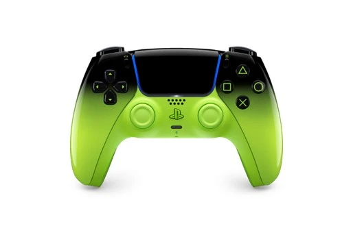 PS5 Slim Disc Version + Remix Green Controller Bundle - photo 2