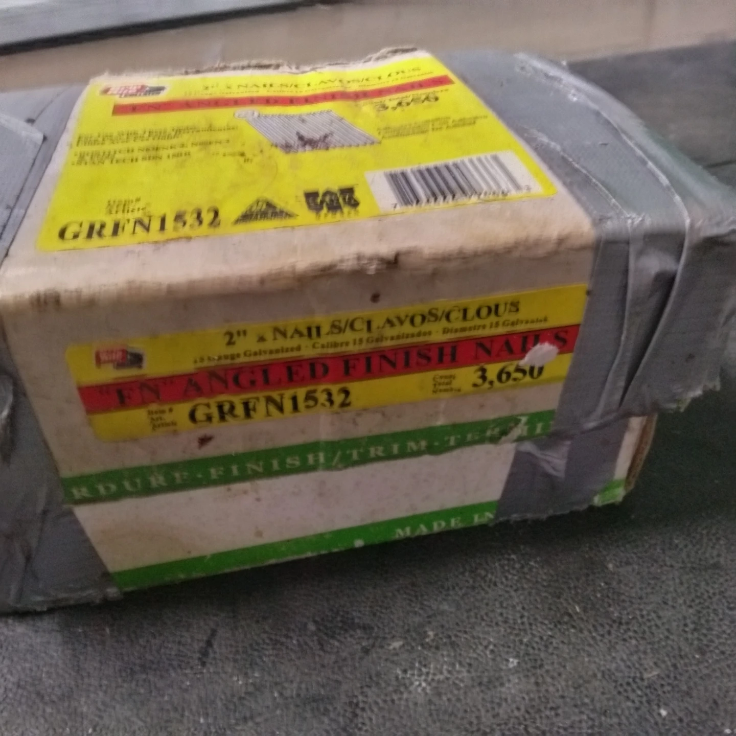 6000  finishing nails 16 gauge