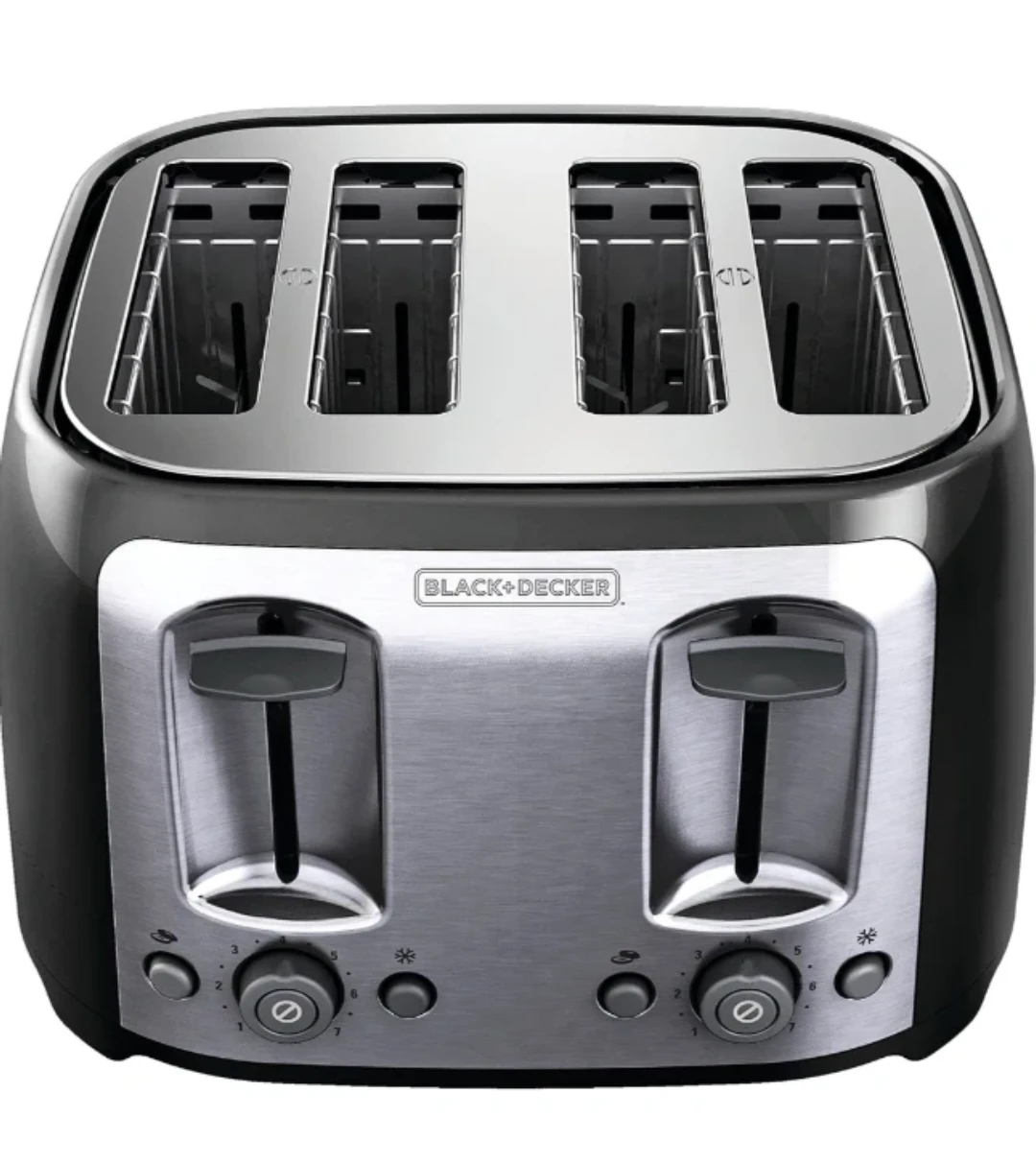 Move out sale-BLACK+DECKER 4-Slice Toaster