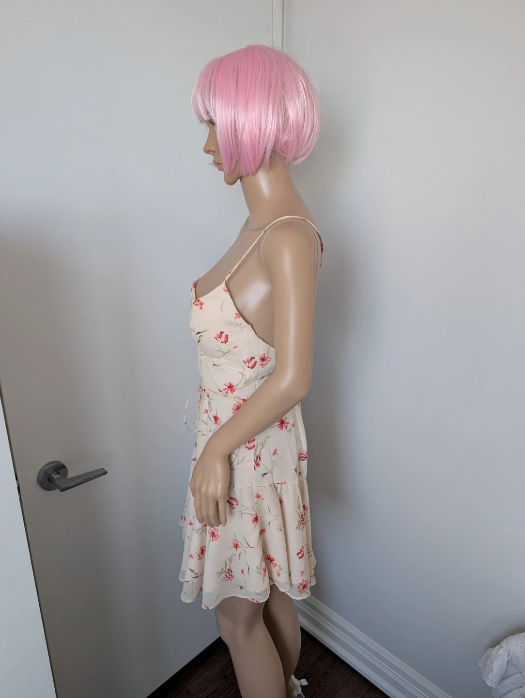 Saints + Secrets Floral Mini Dress AU 10 US M - photo 2