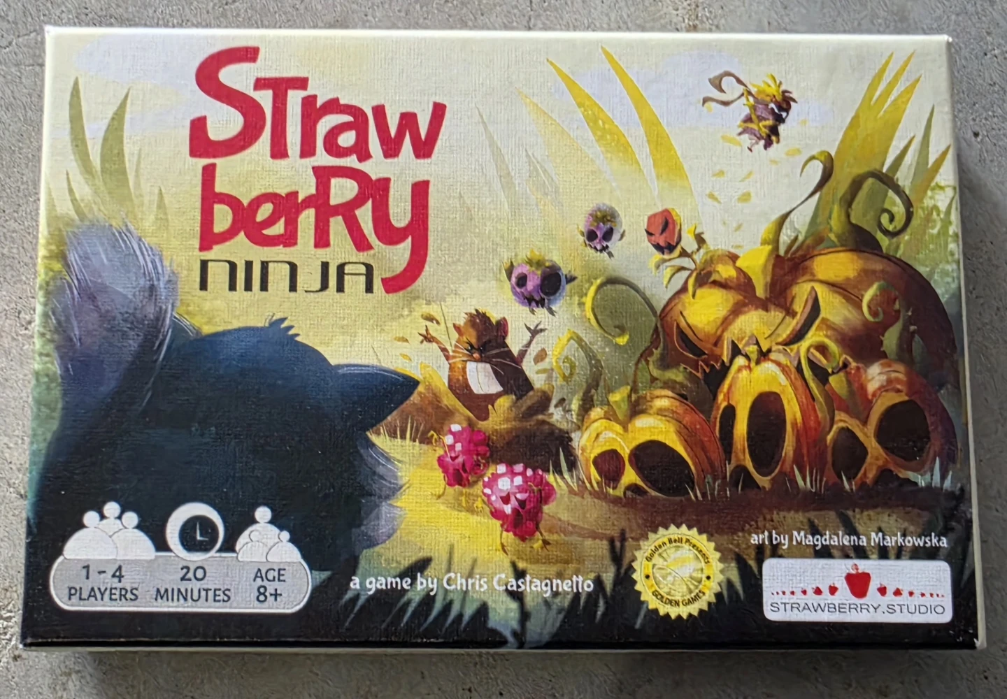 Strawberry Ninja Board Game