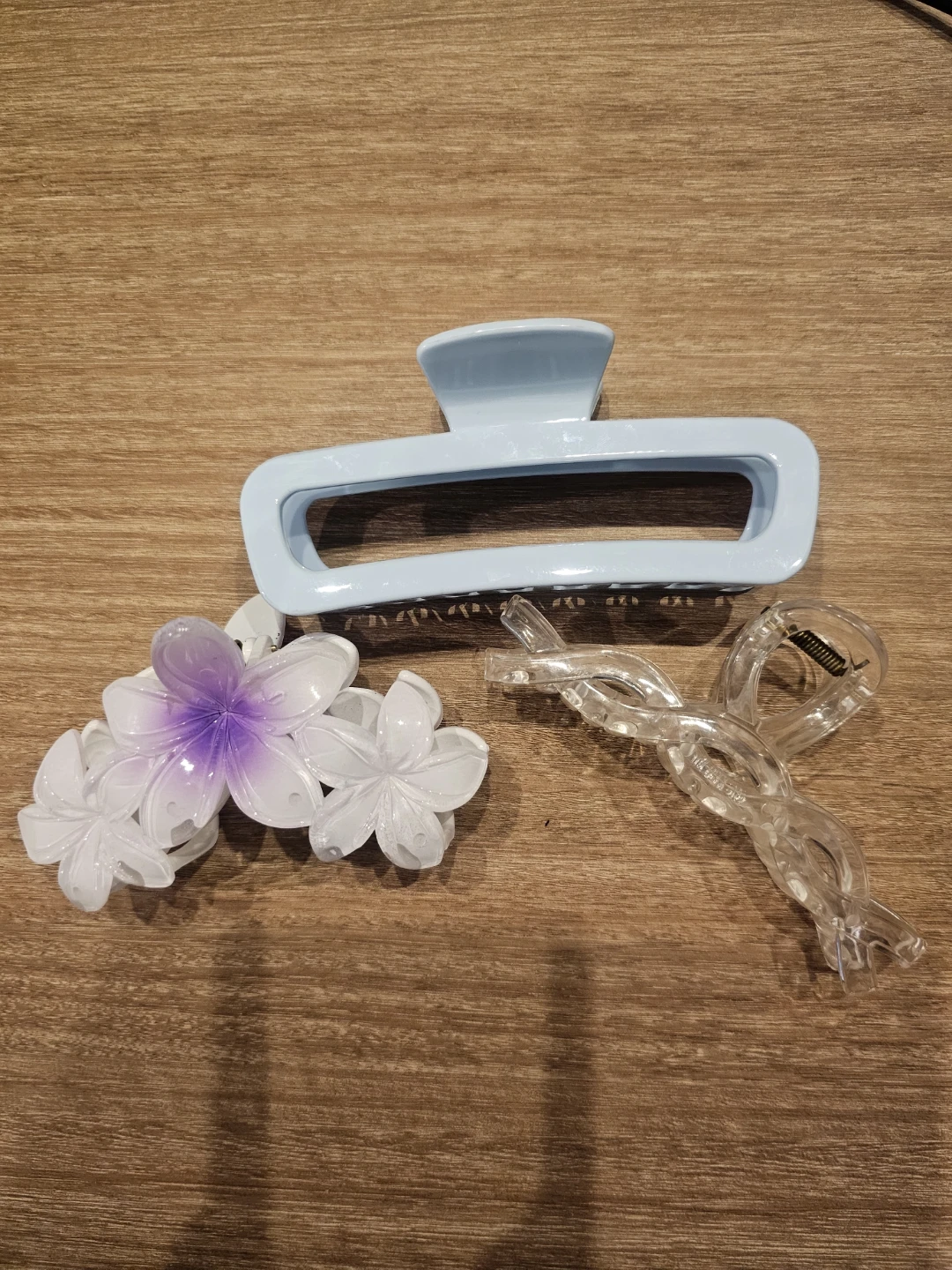 Set of 3 Claw Hair Clips