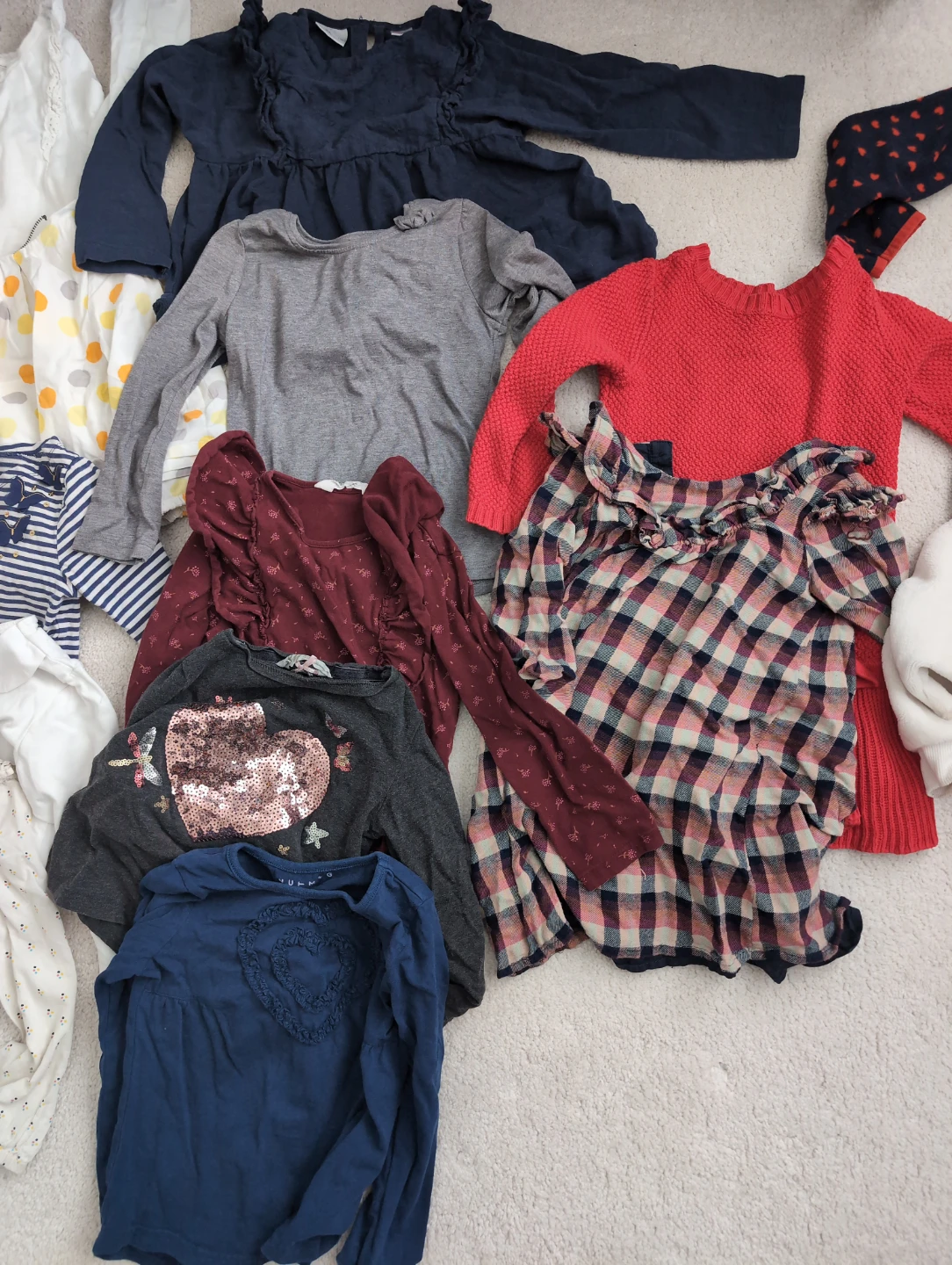 Girls Long Sleeve Tops Bundle  - 16 it's - photo 3