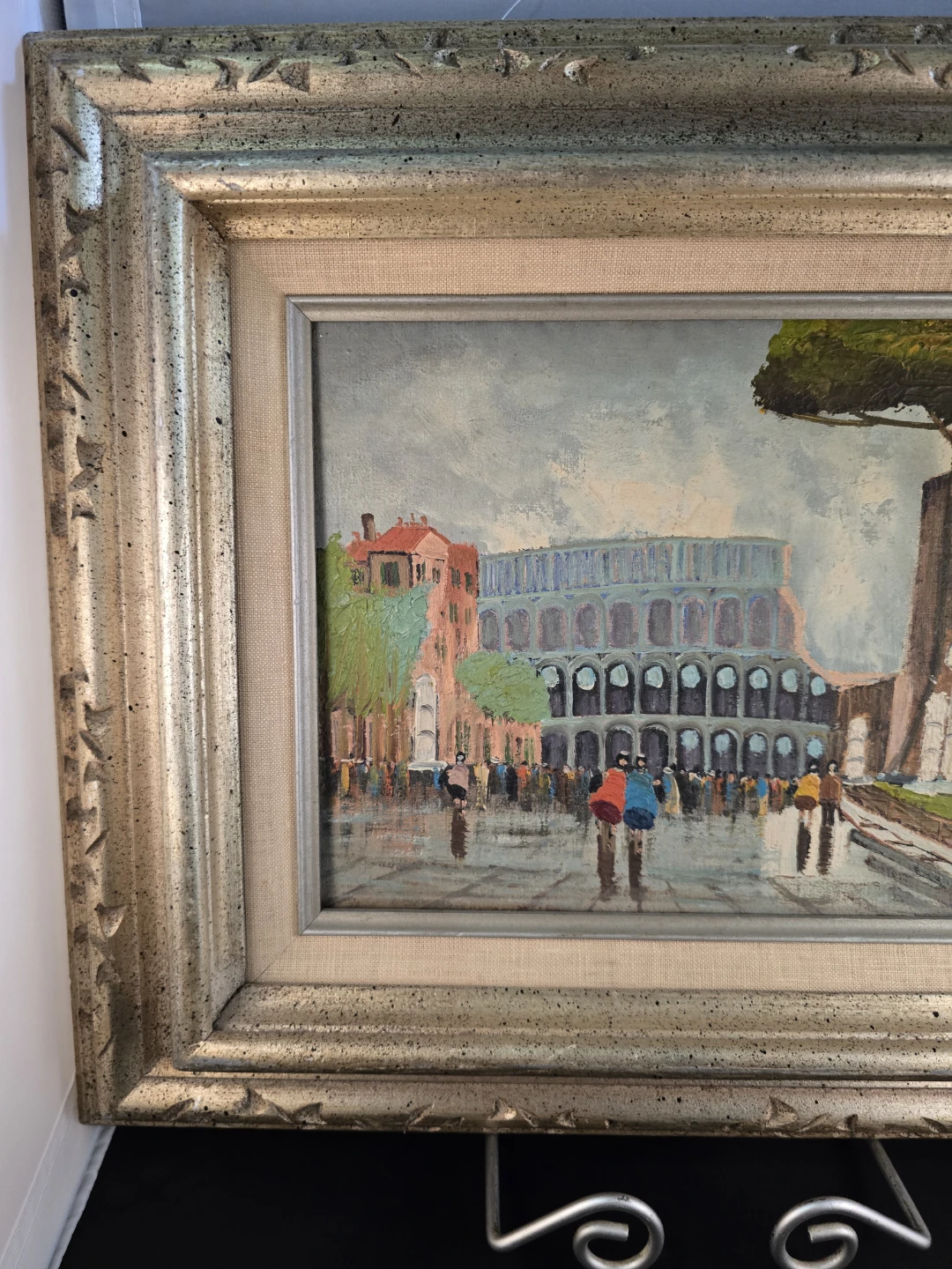 Framed Painting of the Colosseum in Rome - photo 2