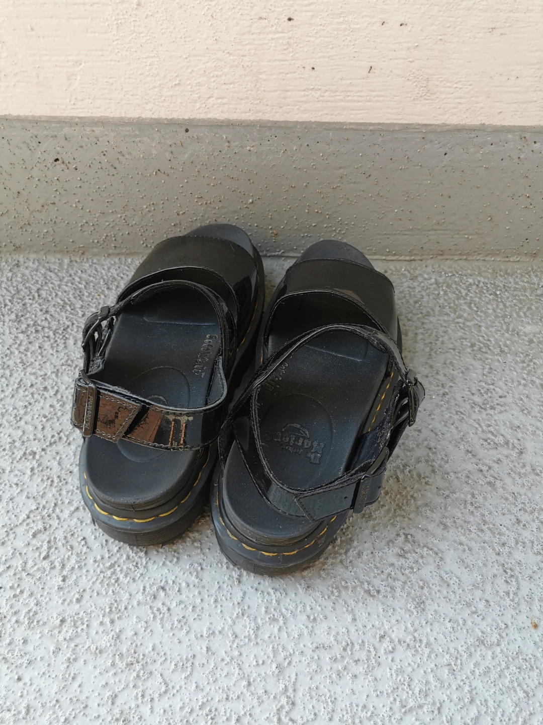 Dr. Martens Voss Leather Platform Sandals - Women's Size 8 - photo 4