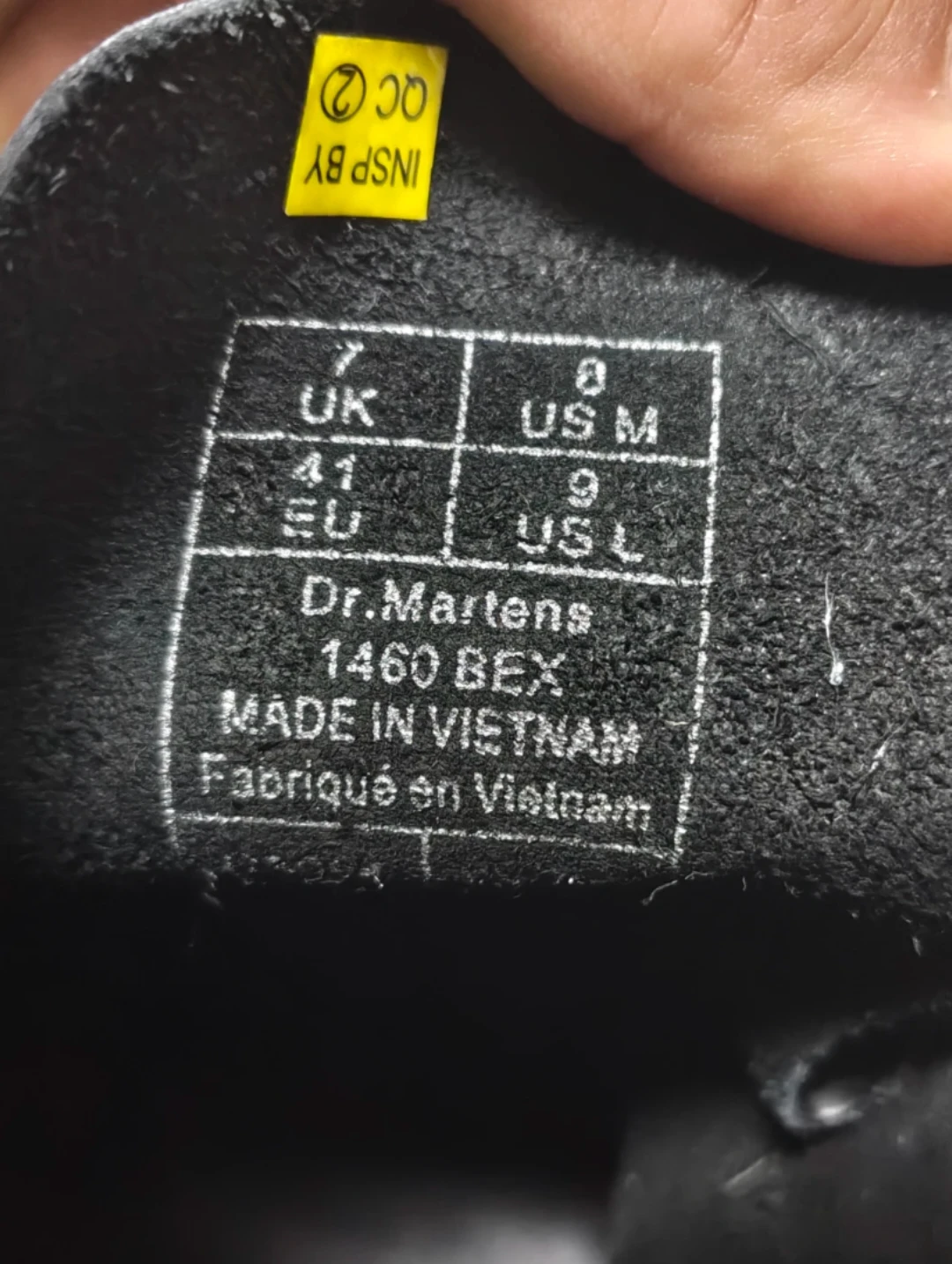 Dr. Martens 1460 BEX Black Leather Boots - photo 2