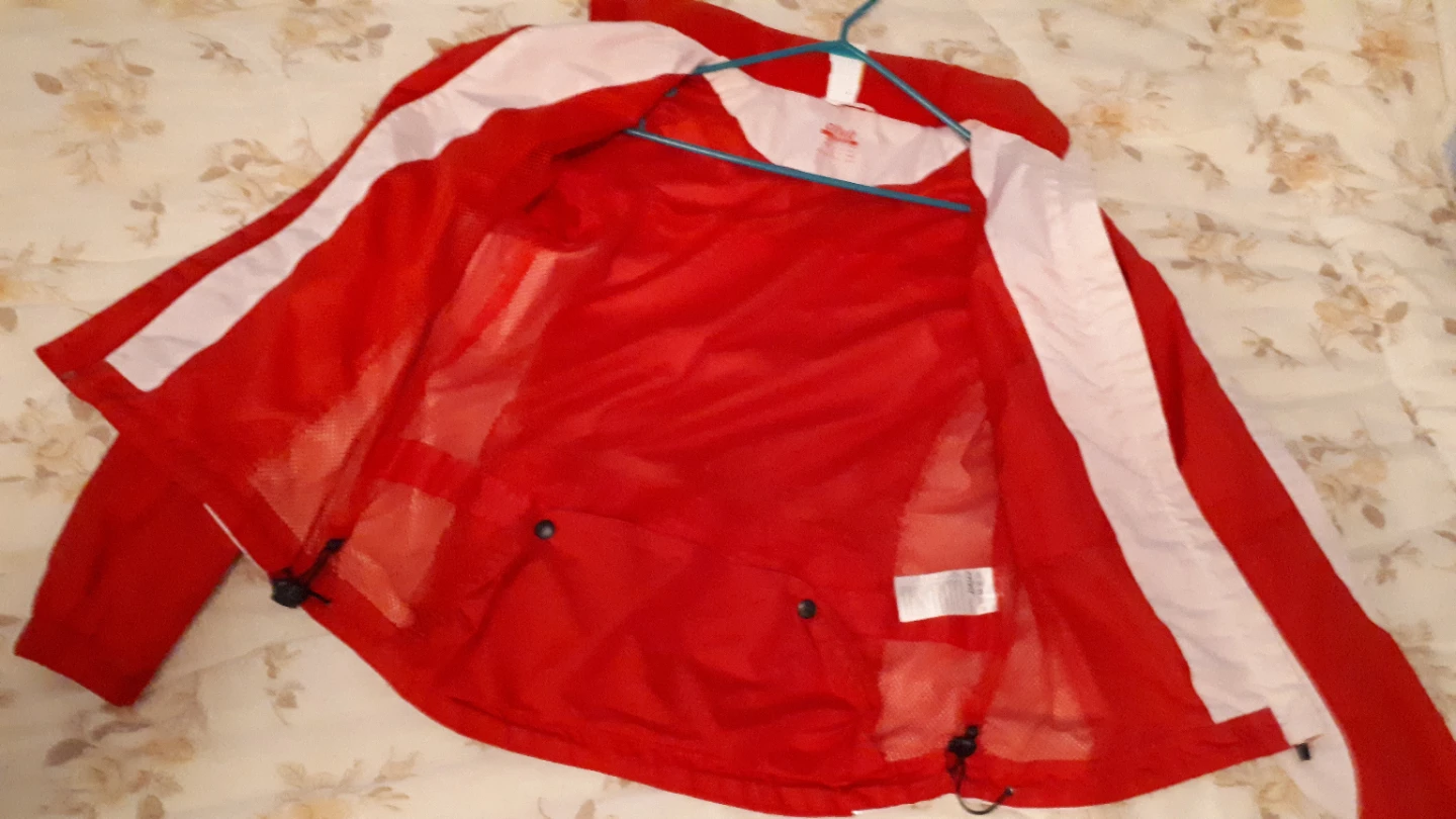 Crivit Red and White Lightweight Jacket - photo 3