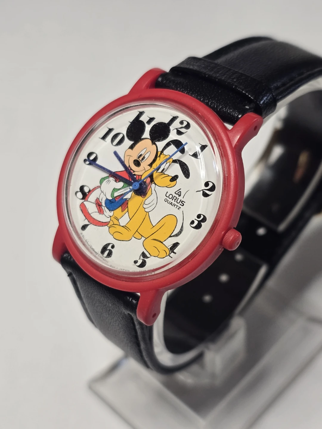 Lorus Mickey Mouse Quartz Watch 34mm Diameter NEW BATTERY - photo 2