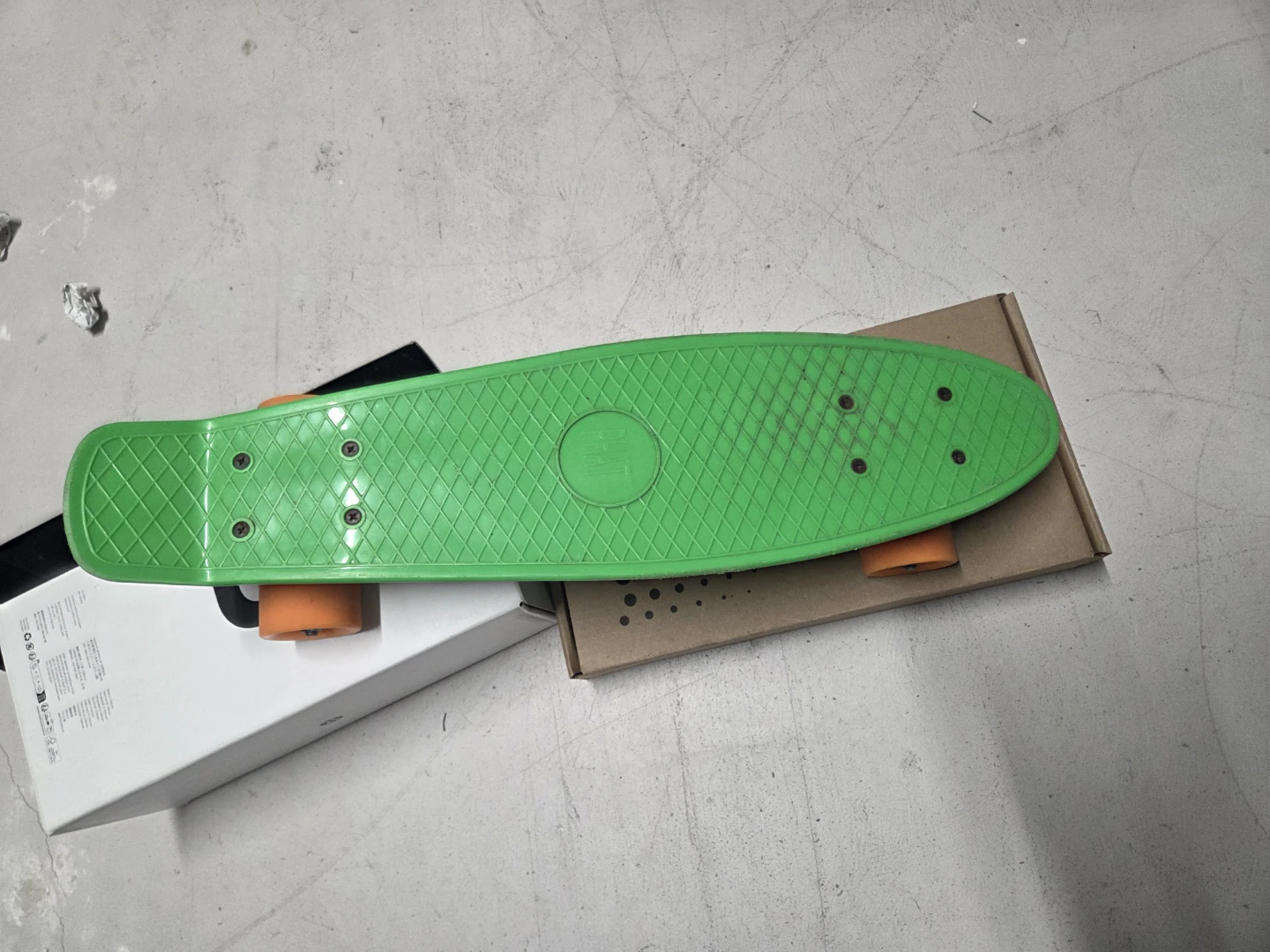 Green Skateboard