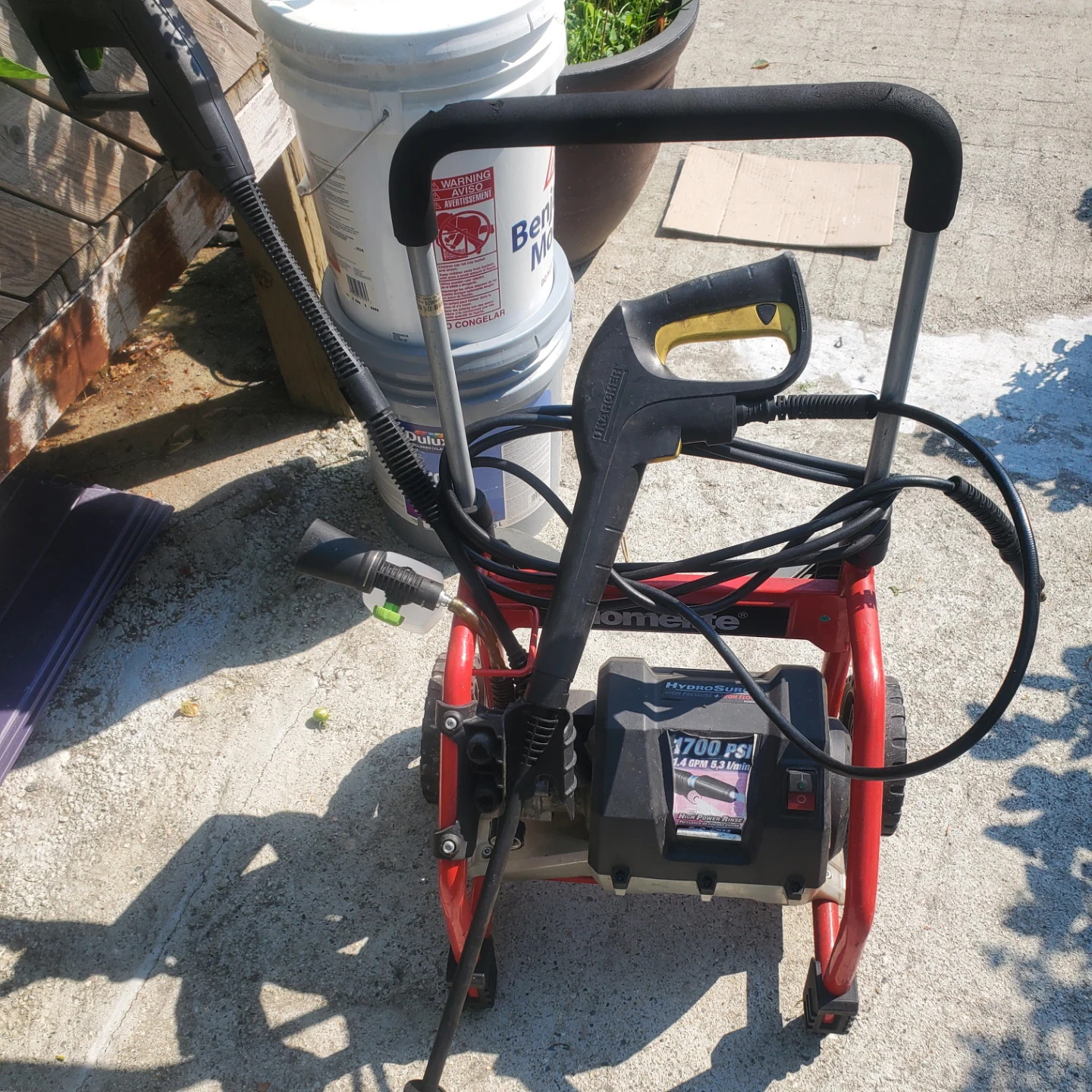 Homelite 1700 PSI Electric Pressure Washer - photo 3