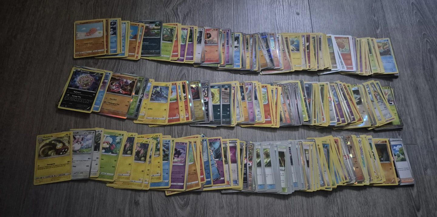 Assorted Pokémon Cards