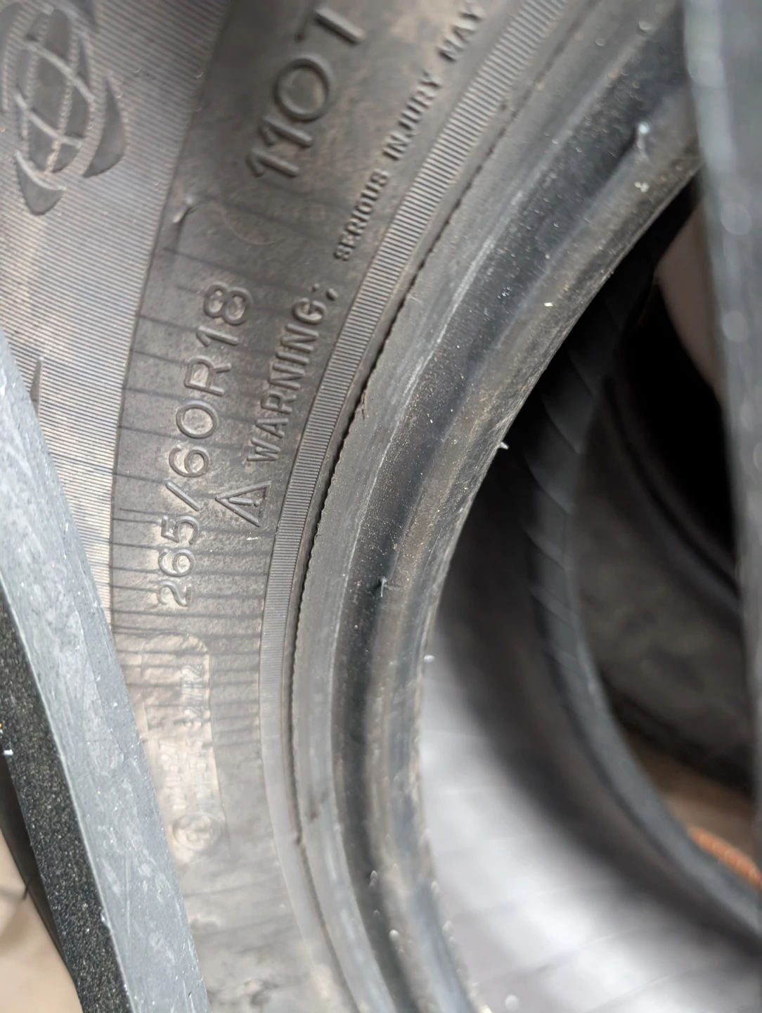 265/60/18 winter tires 2 - photo 2