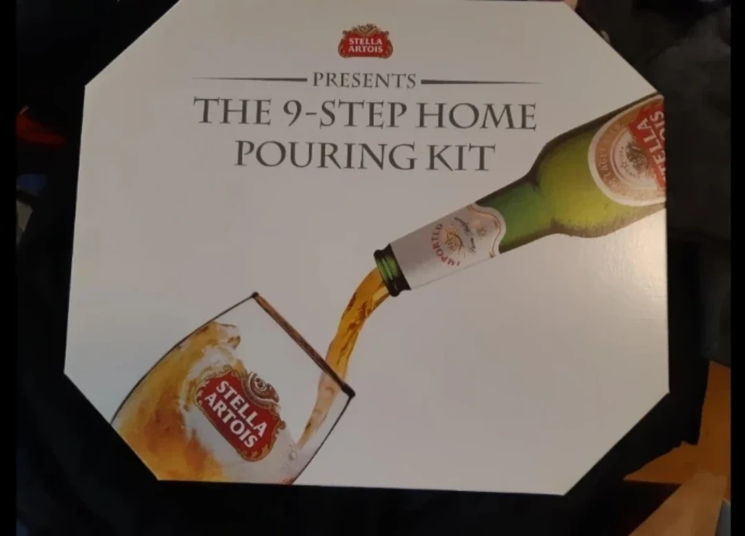 Stella Artois 9-Step Home Pouring Kit - photo 2