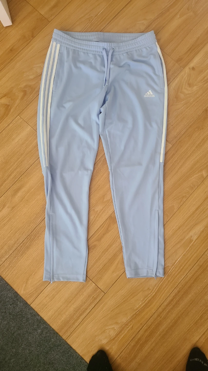 Adidas Track Pants - Light Blue, Size L