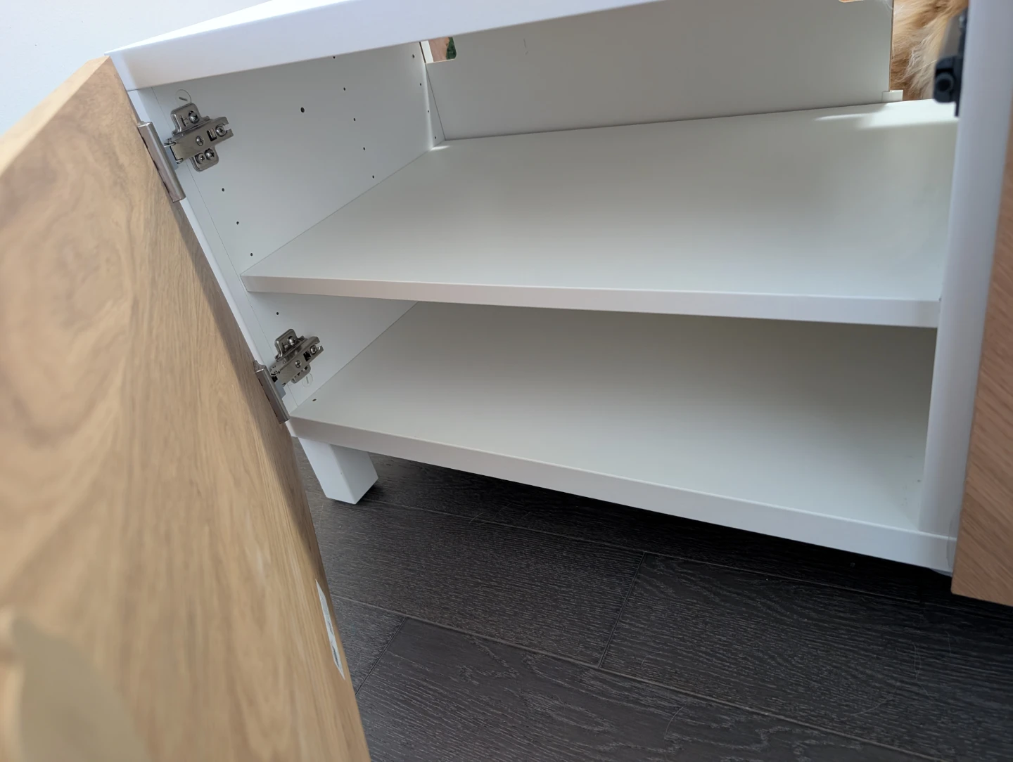 IKEA Besta TV Bench with Hedeviken Doors - photo 5